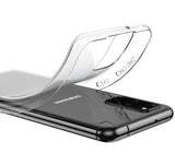 Film de protection en Verre trempé noir + coque de protection pour Samsung Galaxy S20 Plus