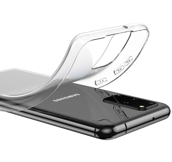 Film de protection en Verre trempé transparent + coque de protection pour Samsung Galaxy S20 Plus