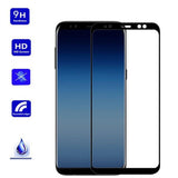 Film de protection en Verre trempé 3D bords noir pour Samsung Galaxy A8 2018