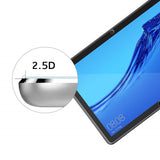 Housse Etui Rouge pour Huawei MediaPad M5 Lite 10.1 Coque avec Support Rotatif 360° + Film de protection en verre trempé