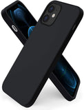 Coque silicone Noire pour iPhone 12 Mini