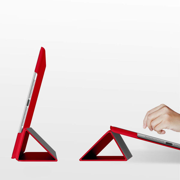 Coque Smart Rouge pour Apple iPad 3 Etui Folio Ultra fin