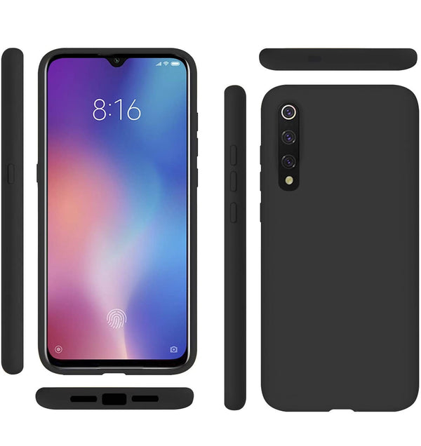 Coque silicone gel noir ultra mince pour Xiaomi Mi 9