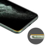 Coque de protection transparente + Verre trempé bords noir pour iPhone 11 Pro