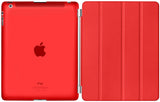 Coque Smart Rouge pour Apple iPad 3 Etui Folio Ultra fin