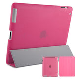 Coque Smart Rose pour Apple iPad 4 Etui Folio Ultra fin