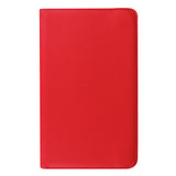 Housse Etui Rouge pour Samsung Galaxy Tab E 9.6 SM-T560 T561 Coque avec Support Rotatif 360°
