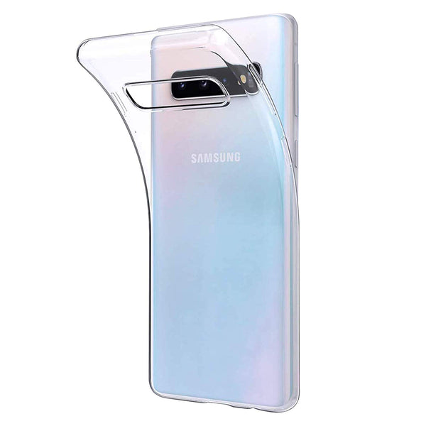 Coque silicone gel transparente ultra mince pour Samsung Galaxy S10