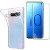 Film de protection en Verre trempé transparent + coque de protection pour Samsung Galaxy S10e