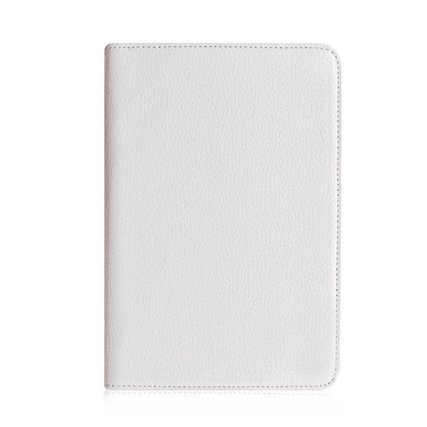 Housse Etui Blanc pour Apple iPad Coque avec Support Rotatif 360°
