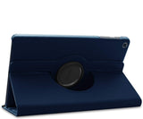 Housse Etui Bleu pour Samsung Galaxy Tab A 10.1 2019 T510 T515 Coque avec Support Rotatif 360°