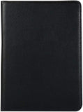 Housse Etui Noir pour iPad pro 12.9 2020 Coque avec Support Rotatif 360° + Vitre de protection