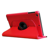 Housse Etui Rouge pour Apple iPad 4 Coque avec Support Rotatif 360°