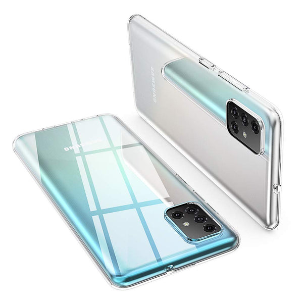 Coque silicone gel transparente ultra mince pour Samsung A71