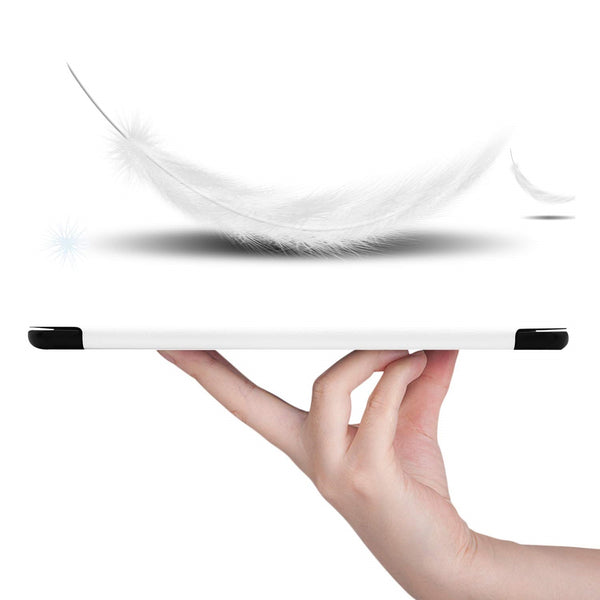 Coque Smart Blanc Premium pour Samsung Galaxy Tab S5e T720 T725 Etui Folio Ultra fin