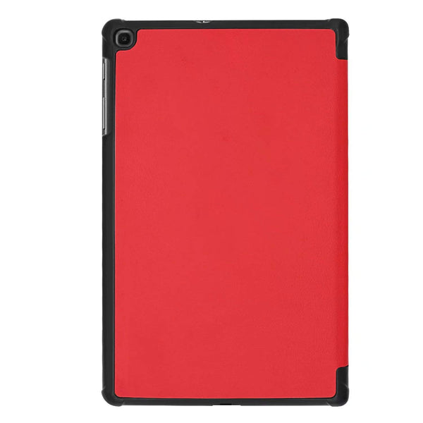 Coque Smart Rouge Premium pour Samsung Galaxy Tab A 10.1 2019 T510 T515 Etui Folio Ultra fin