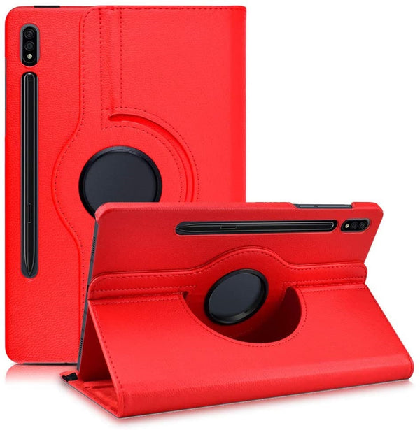 Housse Etui Rouge pour Samsung Galaxy Tab S7 FE 12.4