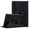 Housse Etui Noir pour Samsung Galaxy Tab A 10.5 SM-T590 T595 Coque avec Support Rotatif 360°