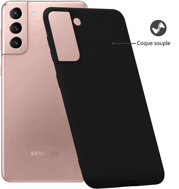Coque silicone Noire pour Samsung Galaxy S22 Plus 5G