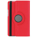 Housse Etui Rouge pour Huawei MediaPad M5 8.4 Coque avec Support Rotatif 360°