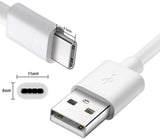 Câble de recharge Blanc USB vers Type USB-C - 1M