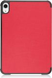 Coque Smart Rouge Premium pour iPad mini 6 Gen 8.3" 2021 Etui aimanté