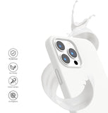 Coque silicone Premium Blanc pour iPhone 13 Pro max