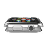 Protection en Verre trempé 3D noir + coque de protection souple pour Apple Watch 44 mm