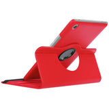 Housse Etui Rouge pour Huawei MediaPad M5 8.4 Coque avec Support Rotatif 360°