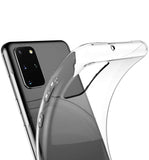 Coque silicone gel transparente ultra mince pour Samsung Galaxy S20 Ultra