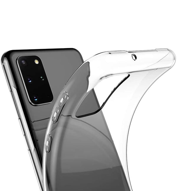 Coque silicone gel transparente ultra mince pour Samsung Galaxy S20 Plus