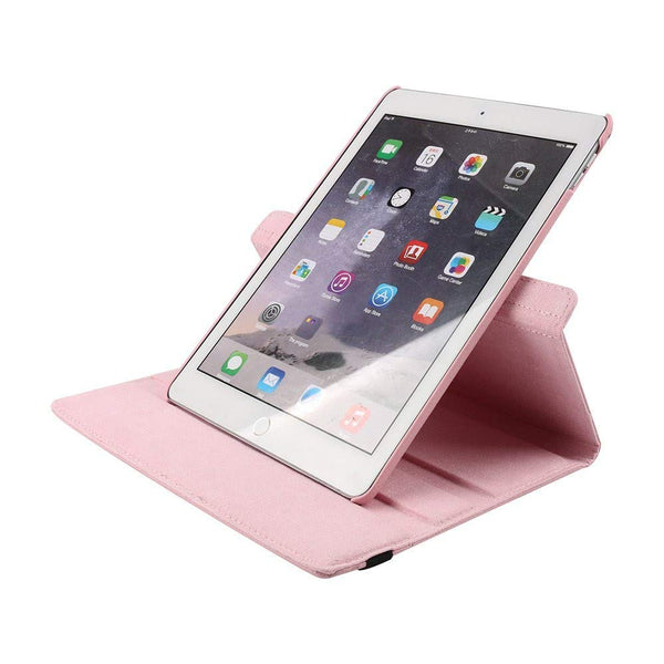 Housse Etui Rose pour Apple iPad 3 Coque avec Support Rotatif 360°