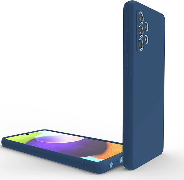 Coque silicone Bleue pour Samsung Galaxy A53 5G