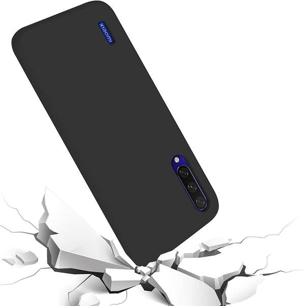 Coque silicone gel noir ultra mince pour Xiaomi Mi 9 Lite