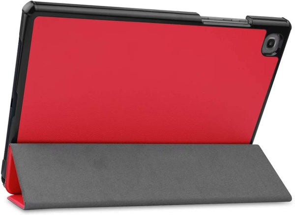 Coque Smart Rouge Premium pour Samsung Galaxy Tab A7 10.4'' 2020 SM-T500/T505 Etui aimanté