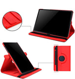 Etui Rouge pour Samsung Galaxy Tab S8 11" (SM-X700/X706) avec Support Rotatif