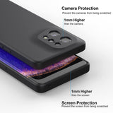 Coque silicone Noire pour Oppo Reno 7 5G