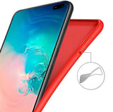 Coque silicone Rouge pour OPPO A94 5G