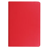 Housse Etui Rouge pour Huawei MediaPad T3 10 (9.6") Coque avec Support Rotatif 360° + Film de protection en verre trempé