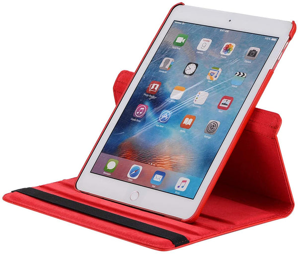Etui Rouge pour iPad pro 12.9 2021 avec Support Rotatif