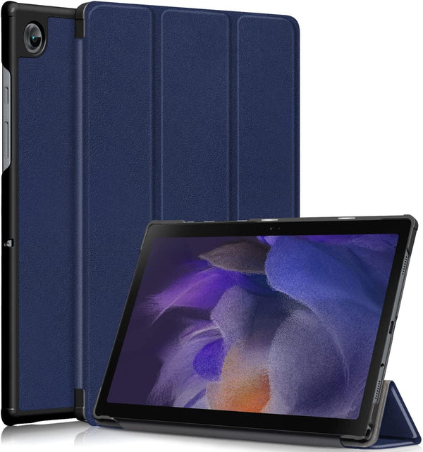 Coque Smart Bleu Premium pour Samsung Galaxy Tab A8 10.5 2021 SM-X200 X205 Etui aimanté