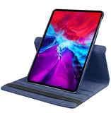 Etui Bleu pour iPad pro 11 2018 avec Support Rotatif