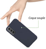 Coque silicone Bleue pour Samsung Galaxy S22 Plus 5G