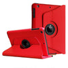 Housse Etui Rouge pour Apple iPad mini Coque avec Support Rotatif 360°