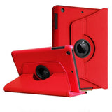 Housse Etui Rouge pour Apple iPad 3 Coque avec Support Rotatif 360°