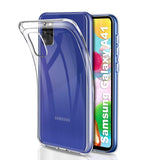 Coque silicone gel transparente ultra mince pour Samsung A31