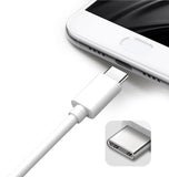 Câble de recharge Blanc USB vers Type USB-C - 2M