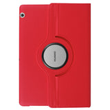 Housse Etui Rouge pour Huawei MediaPad T3 10 (9.6") Coque avec Support Rotatif 360°