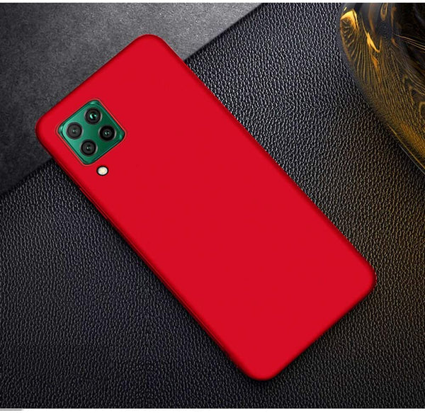 Coque silicone gel rouge ultra mince pour Huawei P40 Lite