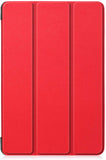 Coque Smart Rouge Premium pour Huawei MediaPad M6 10.8 + Vitre de protection